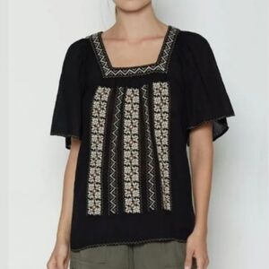 🌷Joie size M peasant style short sleeve top